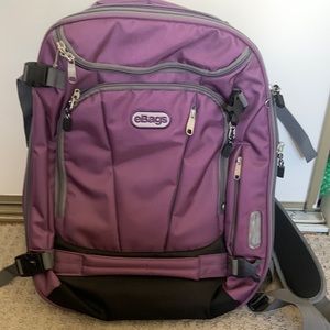 ebags backpack new no tags color purple